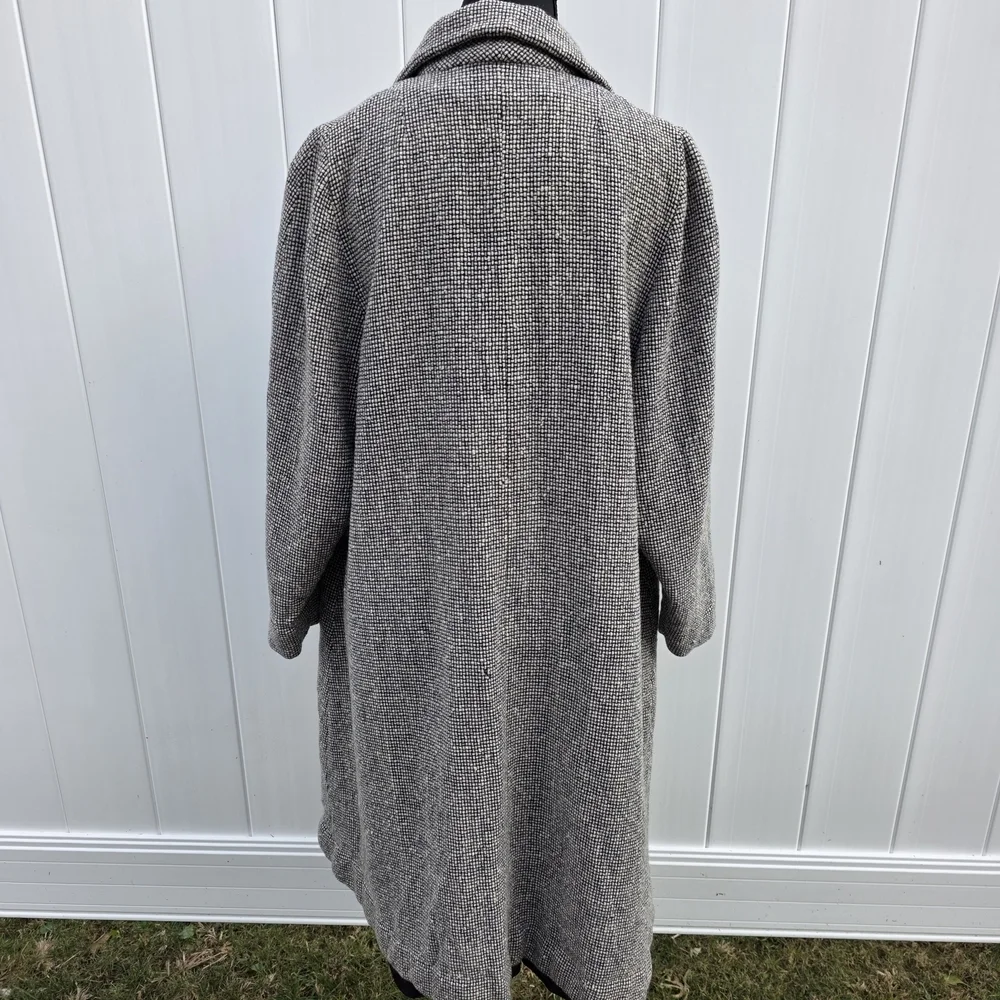 Belle Shoppe Vintage Wool Tweed Coat Women's Medium